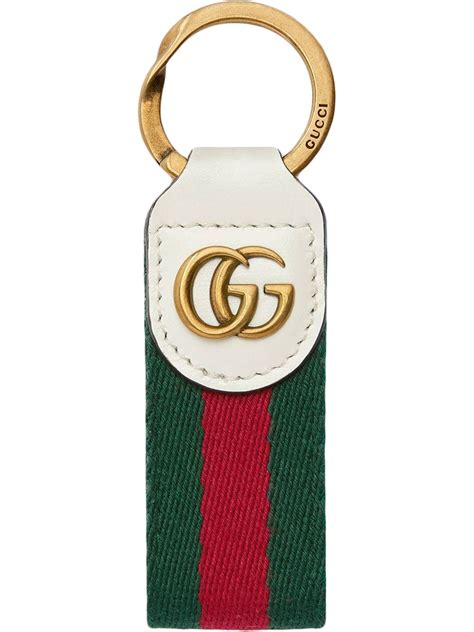 gucci key holder for sale|gucci keychain price.